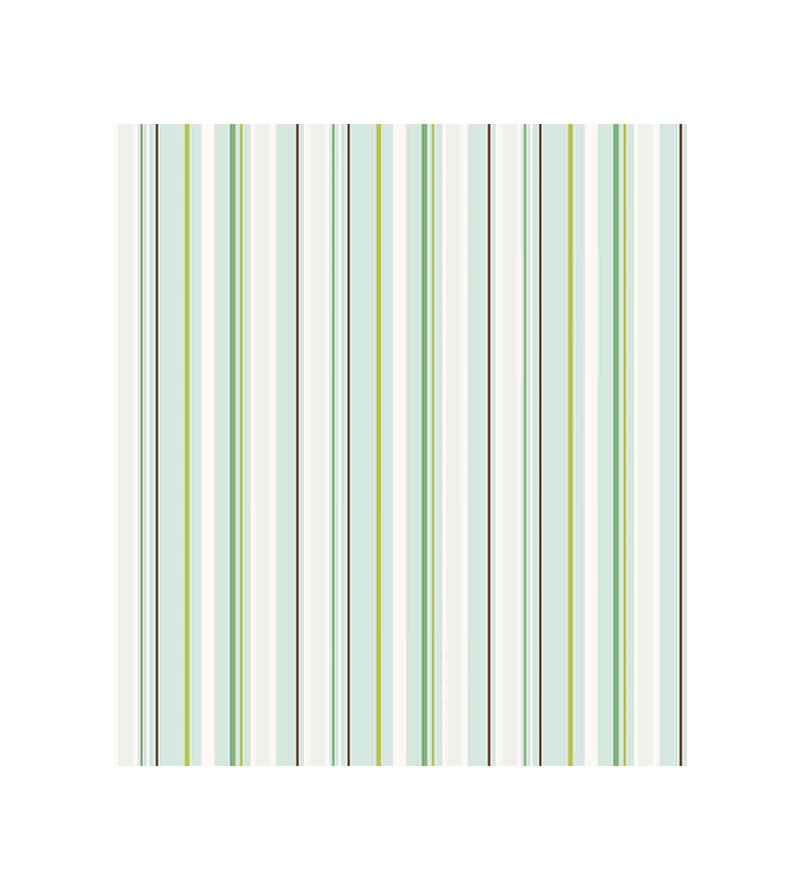 Papel de parede listrado de verde, verde oliva e branco