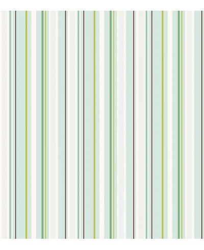 Papel de parede listrado de verde, verde oliva e branco