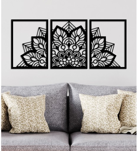 Trio Quadros Decorativos...