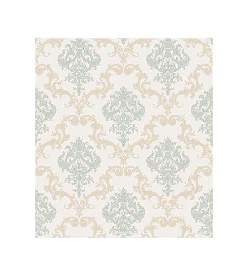 Papel de parede em tons cinza e bege