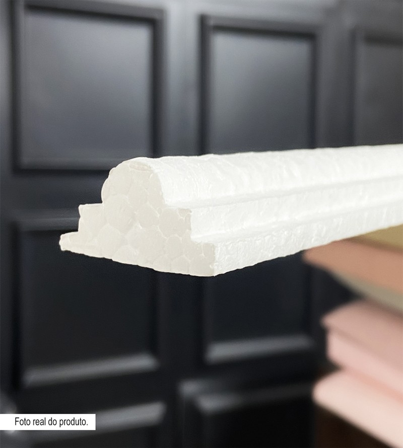 Kit 10 Metros Moldura Eps Decorativa Boiserie