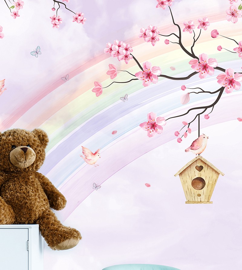 Papel de Parede Foto Mural Infantil Casa...