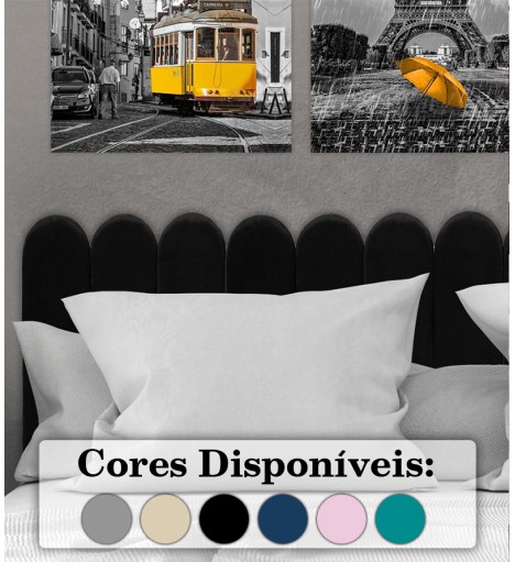 Cabeceira Modular Estofada...