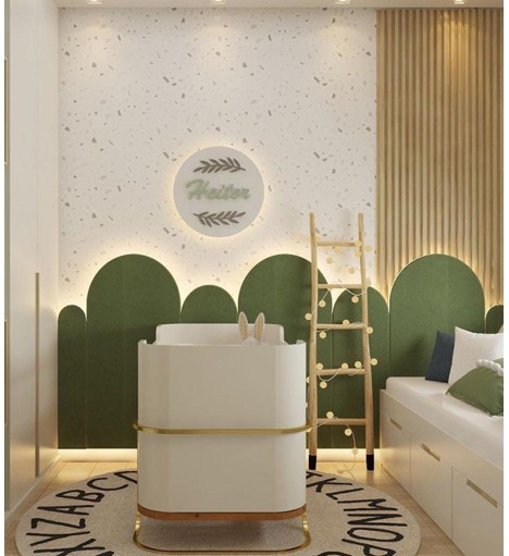 Ripas de Shiplap Nuvem MDF...