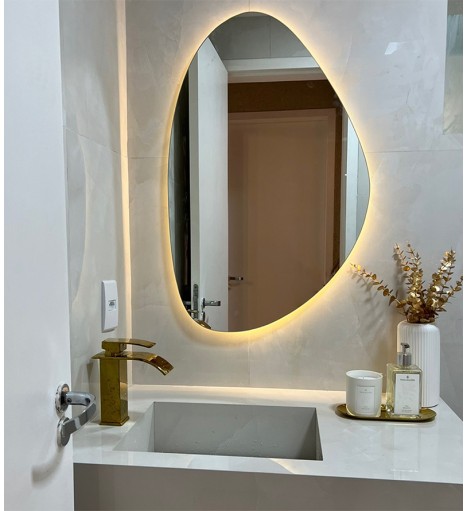 Espelho Orgânico Decorativo...