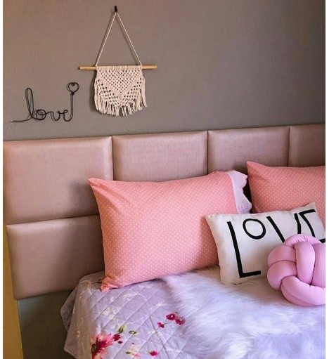 Cabeceira Veludo Modular...