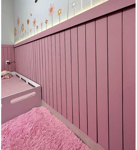 Ripas de Shiplap MDF Cru...