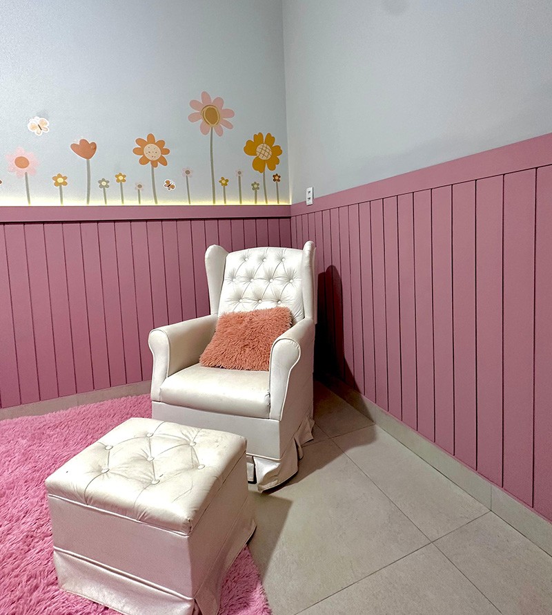 Ripas de Shiplap MDF Cru Decorativa