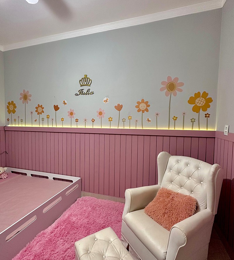 Ripas de Shiplap MDF Cru Decorativa