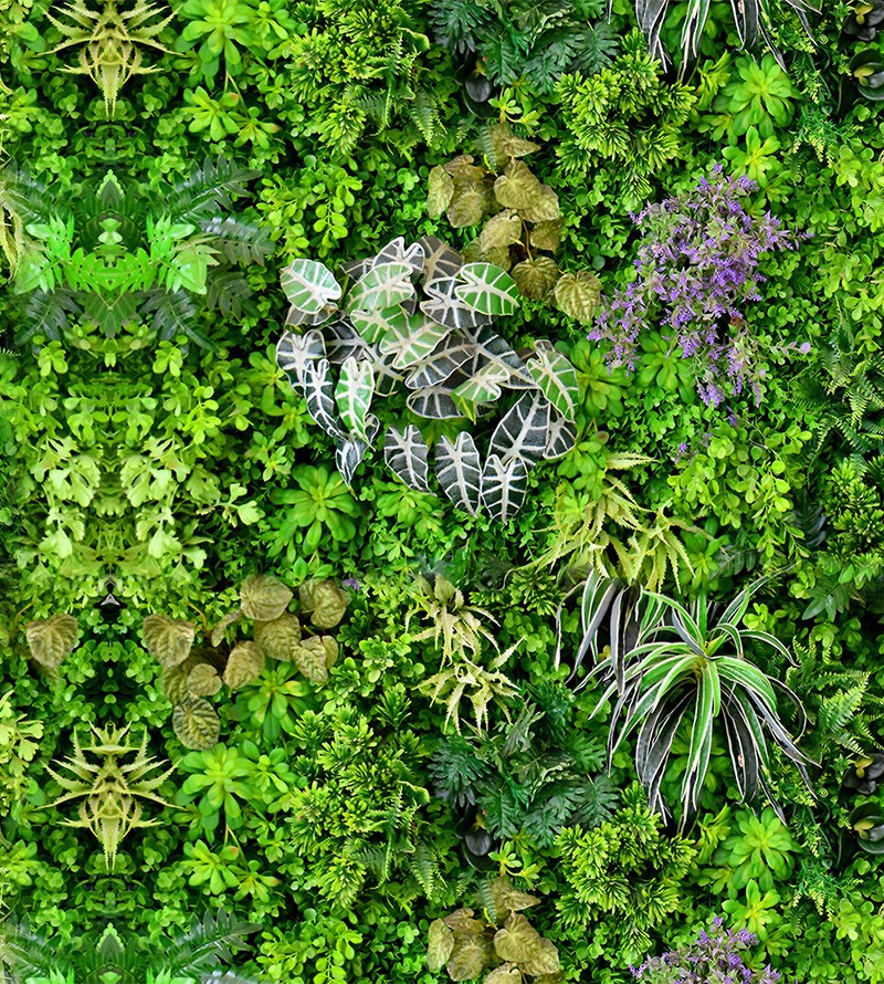 Papel De Parede Folhas Painel Vivo