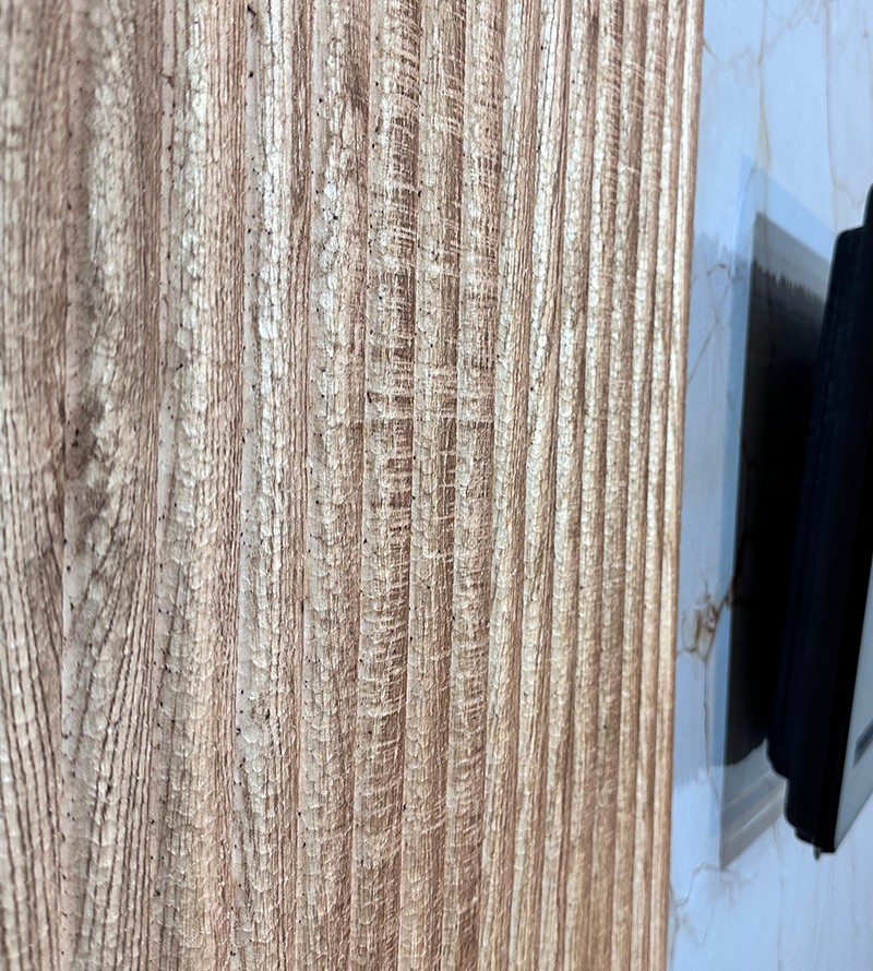 Revestimento Ripado Carvalho Meia Lua Redondo...