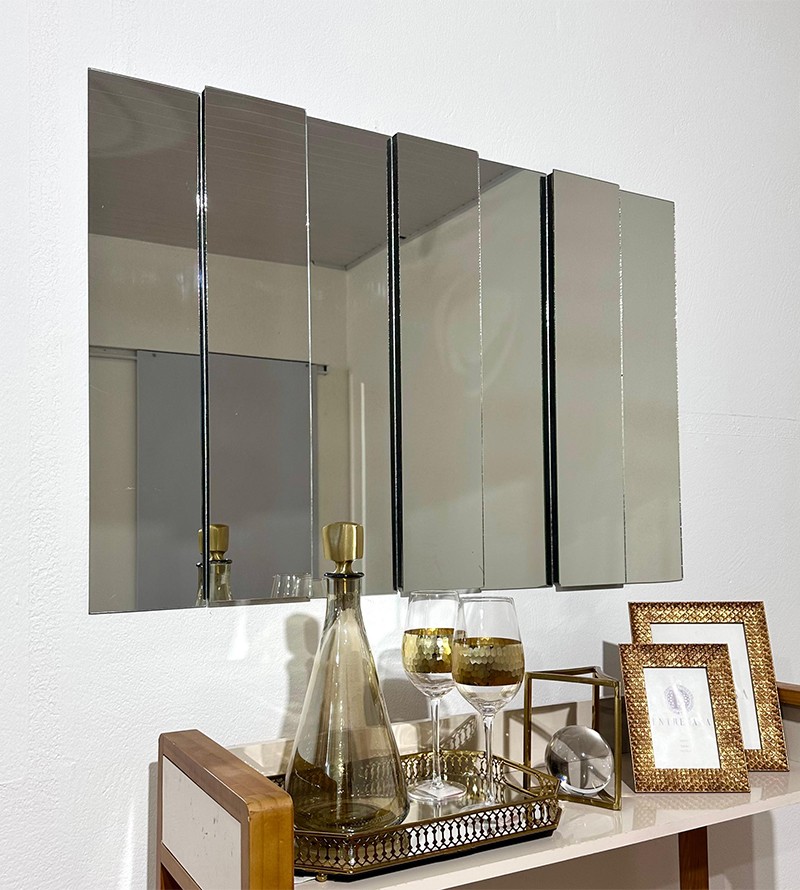 Espelho Decorativo Berlim 3D Painel Vertical...