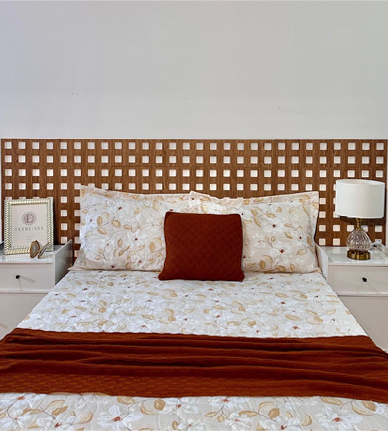 Placa Muxarabi de Madeira Para Revestimento...