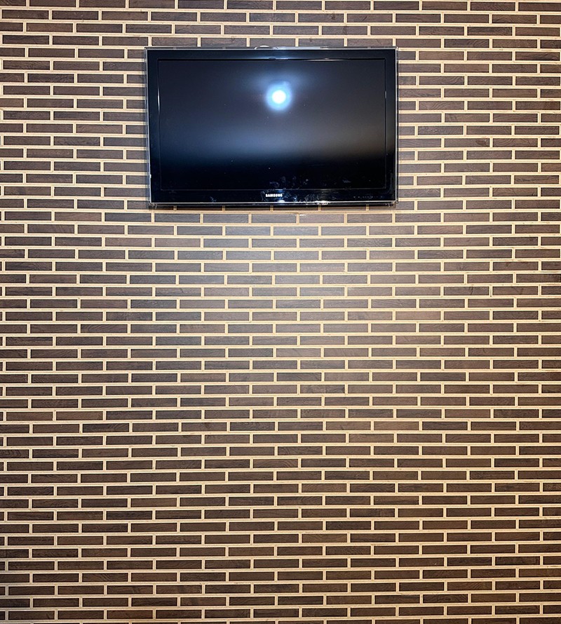 Revestimento Tijolinho de Madeira Imbuia Premium