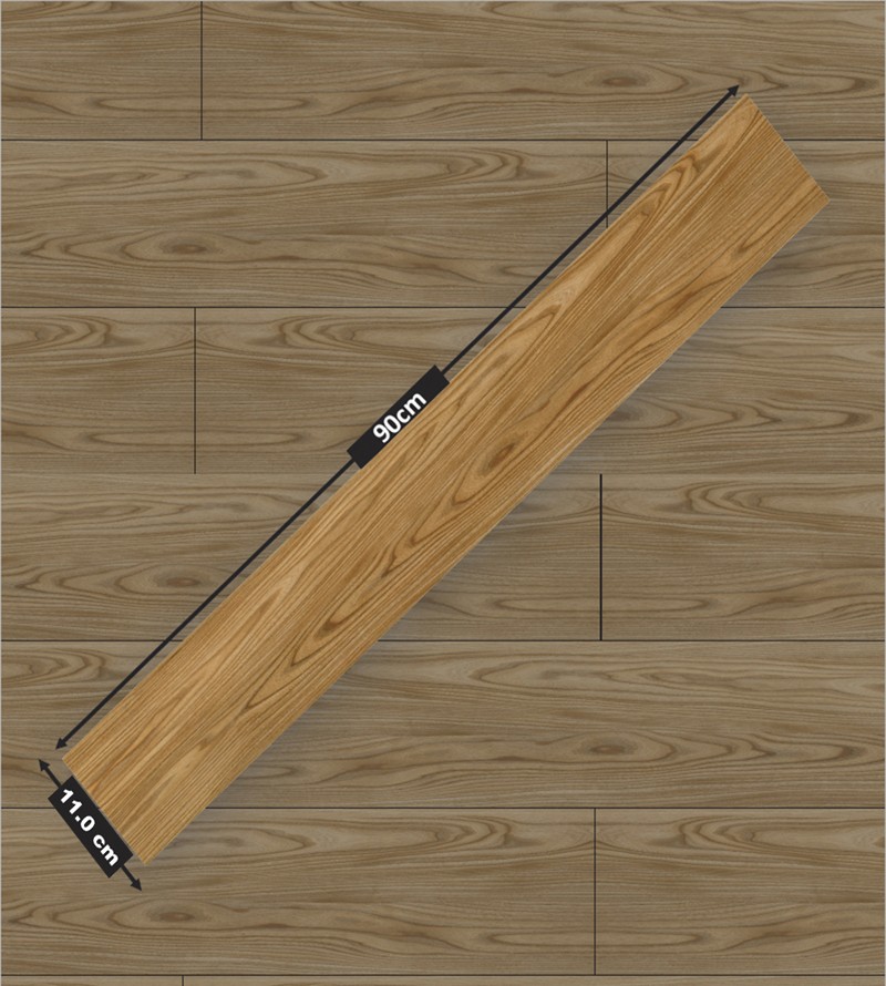 Piso Régua Amadeirado Texturizado Adesivo...