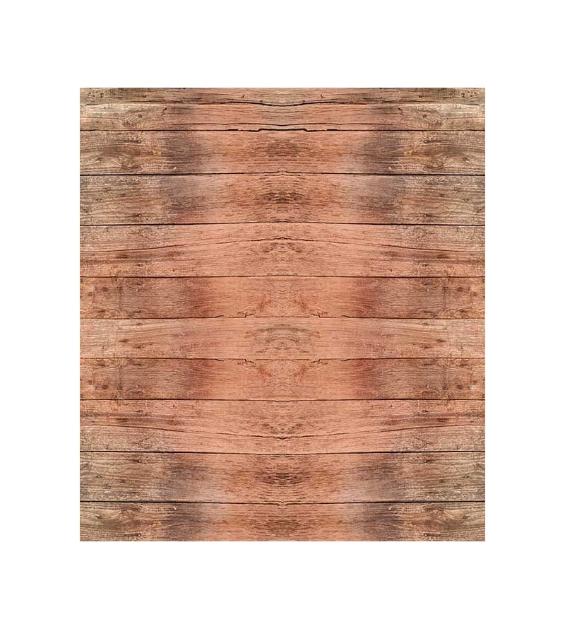 Papel de parede estilo tábuas envelhecida marrom e bege - Madeira 157