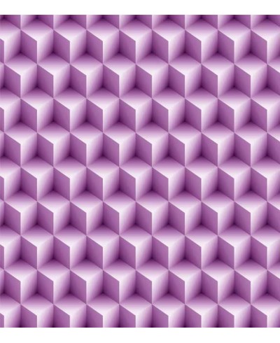 Papel de Parede lego cubos nas rosa, cinza e branco - Kids 10