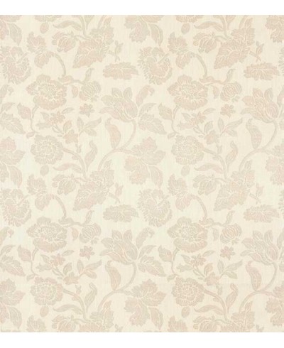 Papel de parede com fundo palha e detalhes em bege.