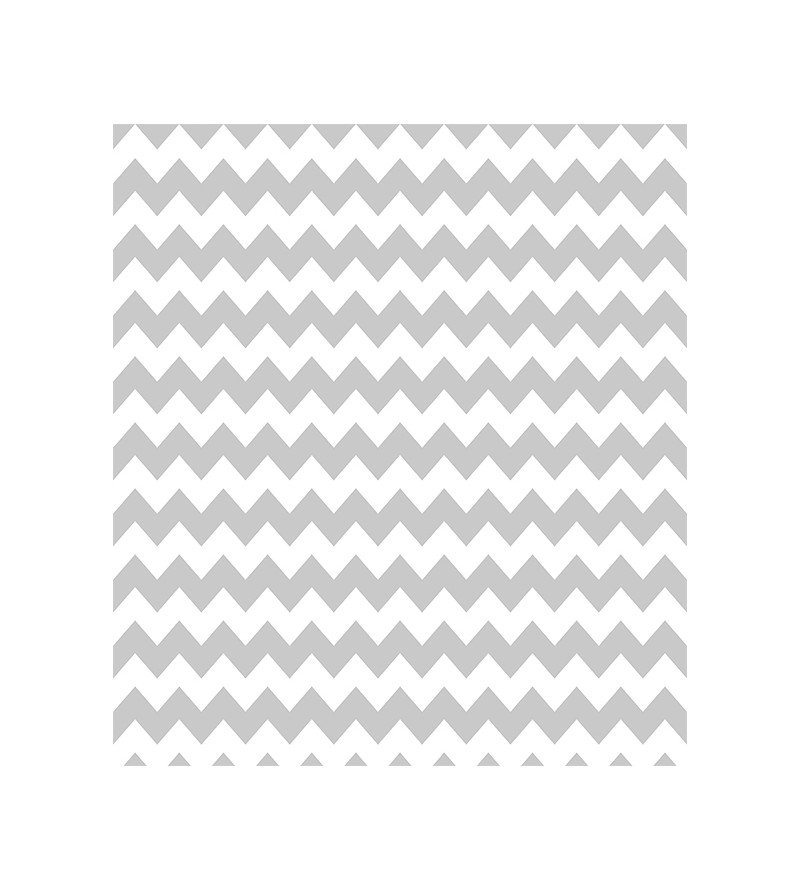 Papel de parede chevron em listras zigue zague com o fundo branco e listras em cinza - Chevron 13