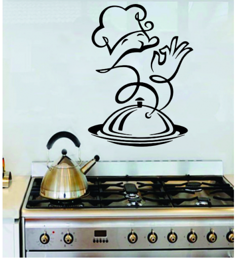 Adesivo de cozinha que delicia - Cozinha 25