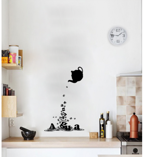 Adesivo de cozinha Bule de Água - Cozinha 42