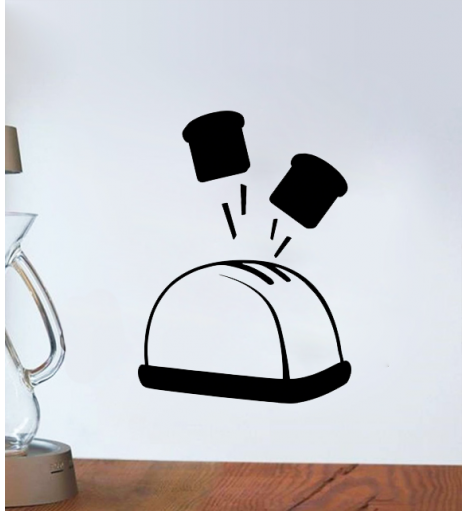 Adesivo de cozinha Torradeira de Pão - Cozinha 43