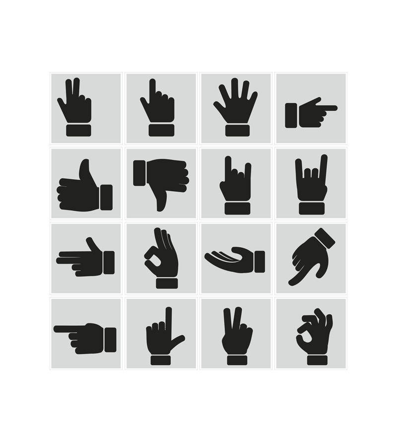 Adesivo Sticker Destaque e Cole Sinais