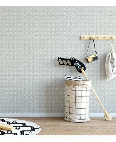 Papel de Parede Bebê Poá Nude