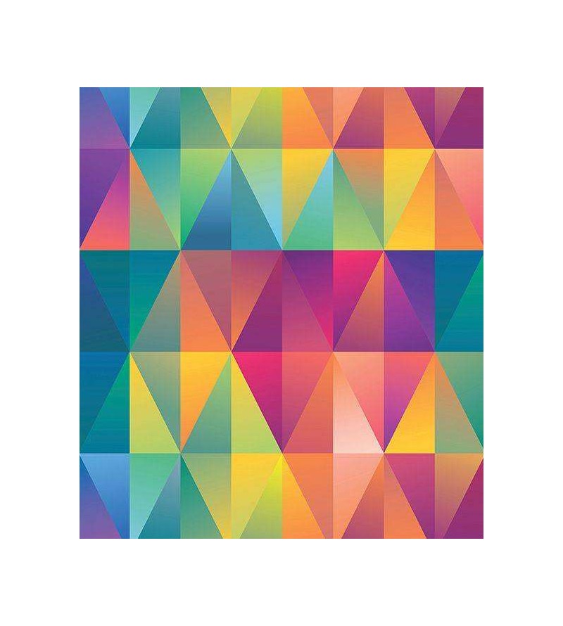 Papel de parede geométrico colorido - Geométrico 38