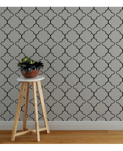 Papel de parede em tons cinza e com detalhes pretos - Geométrico 17 Papel de parede em tons cinza e com detalhes pretos - Geométrico 17