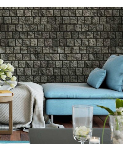 Papel de parede em tons cinza com detalhes creme - Textura 70 Papel de parede em tons cinza com detalhes creme - Textura 70