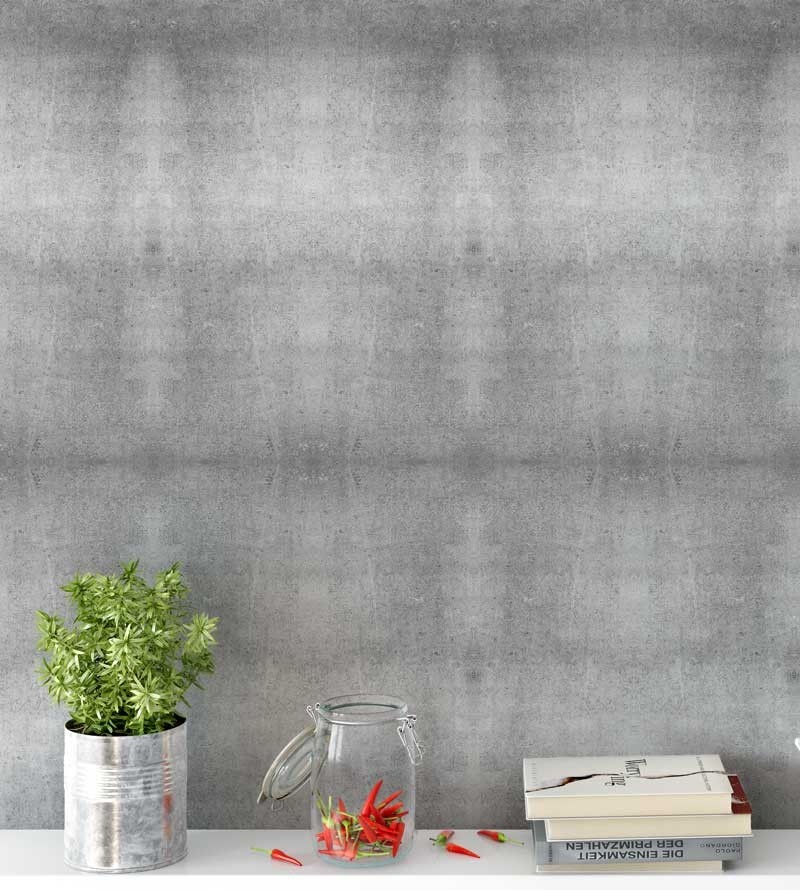 Papel de parede modelo concreto em tons cinzentos - Concreto 06