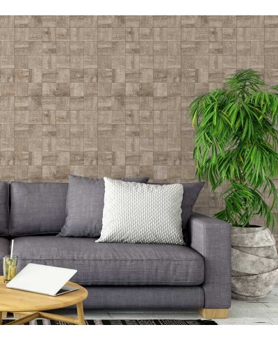 Madeira em tons nude com detalhes cinza - Madeira 94