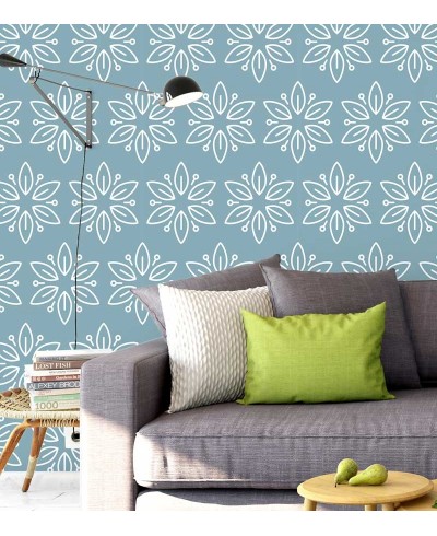 Papel de Parede Minimalista em Tons de Azul