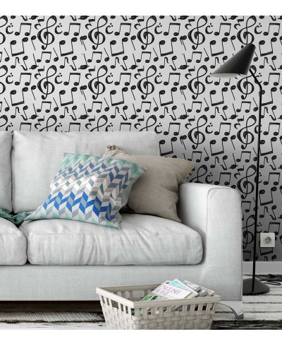 Papel de parede Notas Musicais Clave de Sol - Notas 02