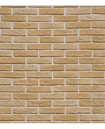 Papel de parede modelo pedras, com tijolos em tons de marrom com detalhes na cor bege - Textura 07