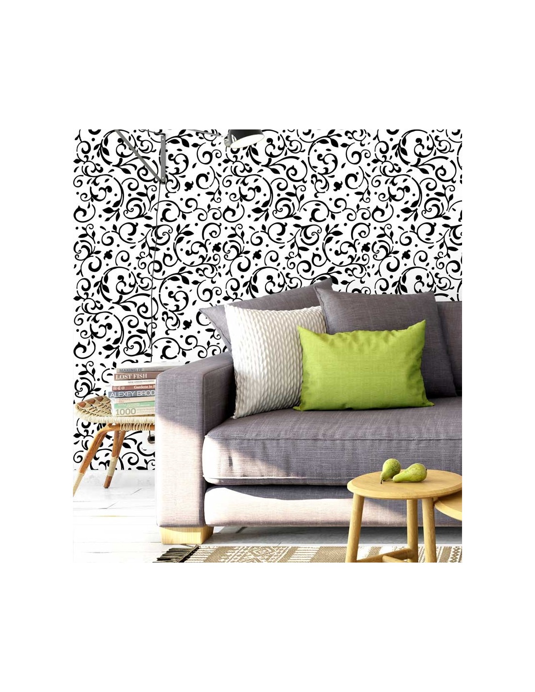 Papel de parede adesivo Xadrez Preto e Branco – Dcorando – Adesivos para  Decoração