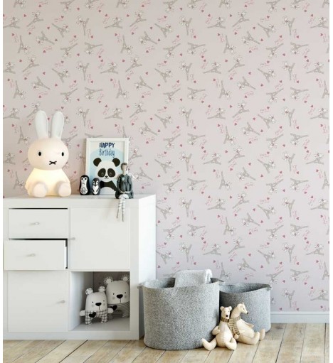 Papel De Parede Infantil Apenas R19 O Rolo Papel E Parede