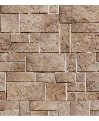 Papel de parede estilo azulejo rustico em tons de marrom e bege, com detalhes na cor cinza - Textura 33 Papel de parede estilo azulejo rustico em tons de marrom e bege, com detalhes na cor cinza - Textura 33