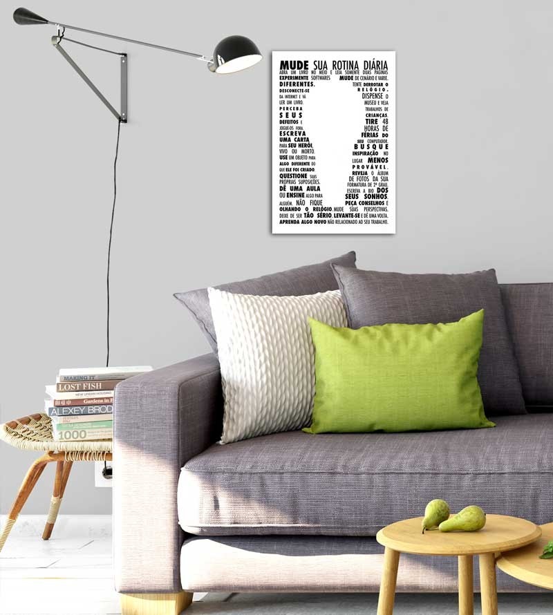 Poster decorativo Mude