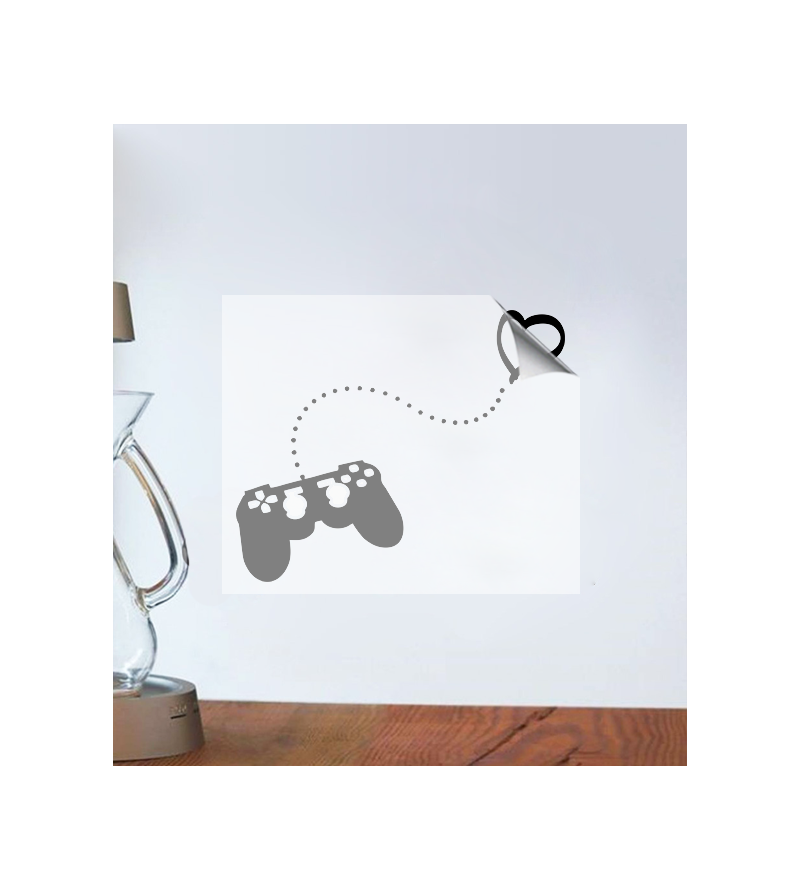 Adesivo de Parede Decorativo Love Game