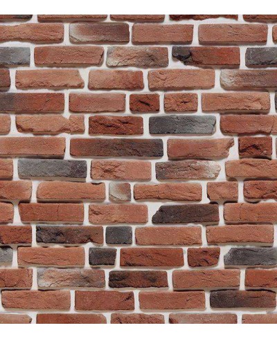 Papel de parede estilo tijolos de tamanhos variados - Textura 46