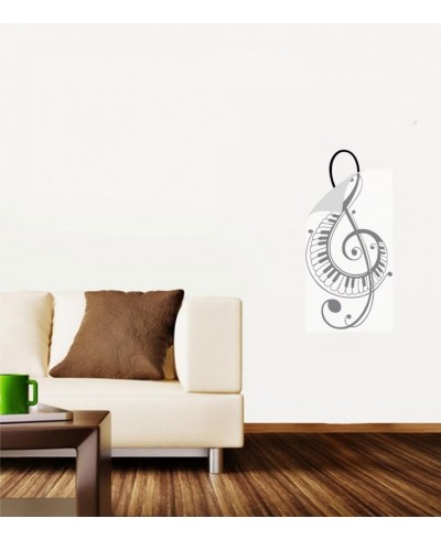 Adesivo de Parede Clave de Sol com Teclas Adesivo de Parede Clave de Sol com Teclas