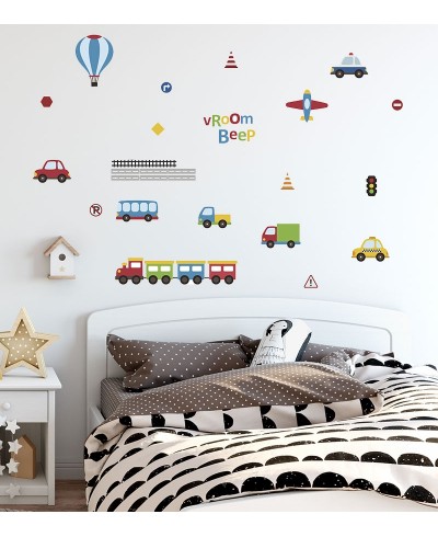 Sticker tema carro, avião e balão