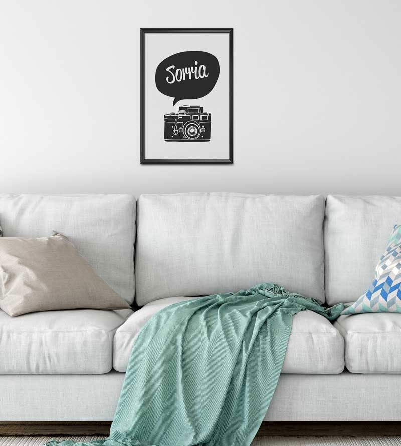 Poster decorativo Sorria