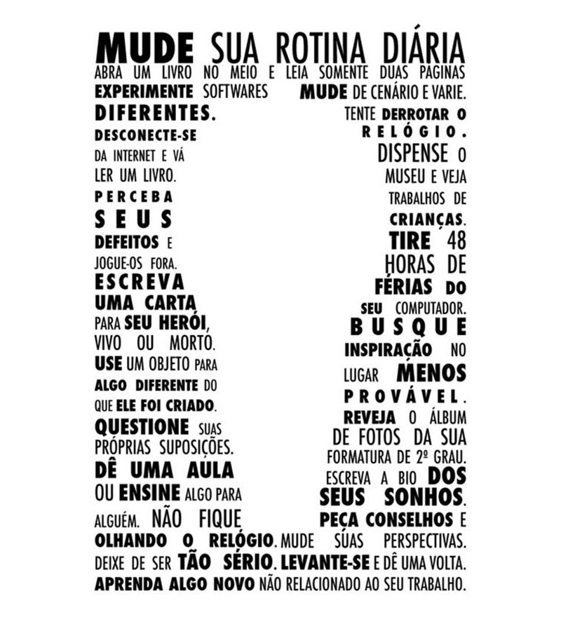 Poster decorativo Mude