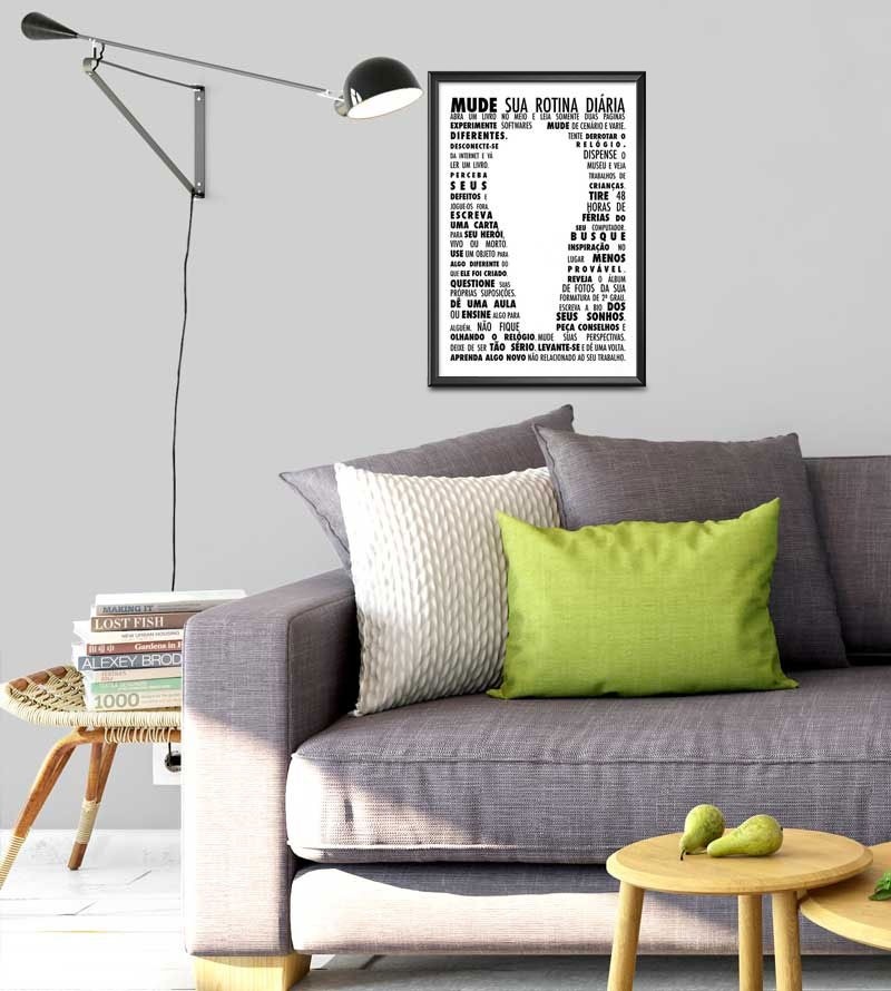 Poster decorativo Mude