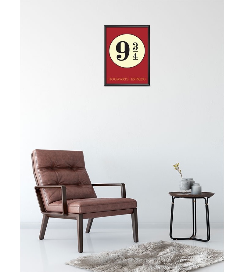 Poster decorativo plataforma 9 3/4