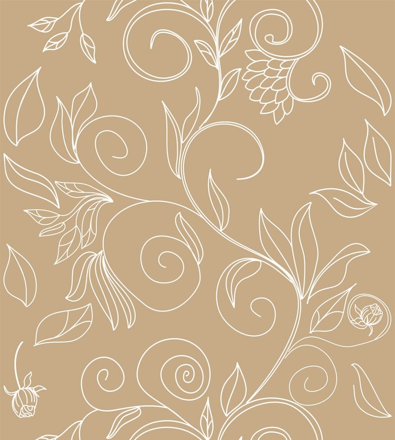 Papel de parede em tons nude e branco