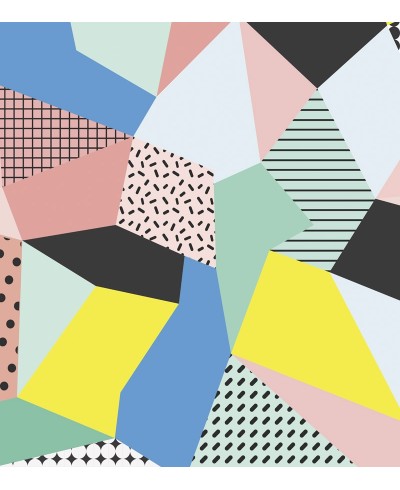 Papel de parede Abstrato Com lindas Cores- Geométrico 451